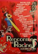 Festival Rencontres et Racines à Audincourt du 21 au 23 juin 2013