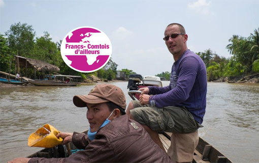 Francs-Comtois d'ailleurs : César, expatrié au Vietnam et amoureux du Delta du Mékong