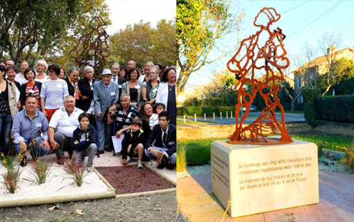 Salin-de-Giraud (Arles dans les Bouches-du-Rhône) : Hommage aux travailleurs indochinois (24 et 25 juin 2017)