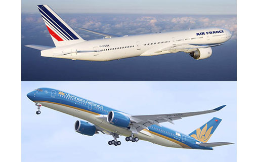 Air France met le cap sur le Vietnam et l'Inde