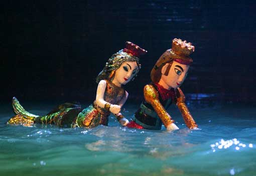 "Andersen au Vietnam" - Marionnettes sur l'eau du Vietnam : spectacle de noël au Musée du Quai Branly (du 26 au 30 décembre 2013)