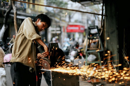 La rue des forgerons, un souvenir de Hanoi de jadis