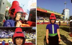 Vietnam: Un casque spécial pour les femmes Thai