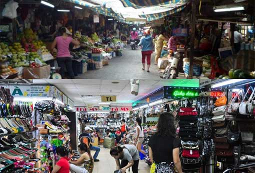 Les petits commerçants des marchés traditionnels craignent pour leur survie