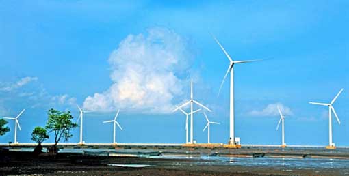 Le groupe américain General Electric fournira du matériel pour le projet d’énergie éolienne de Bac Liêu