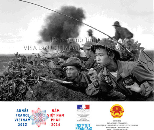 Exposition de photos sur la guerre du Vietnam à Perpignan