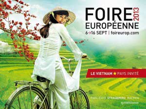 Strasbourg : Le Vietnam s’invite à la Foire européenne 2013 – du 6 au 16 septembre