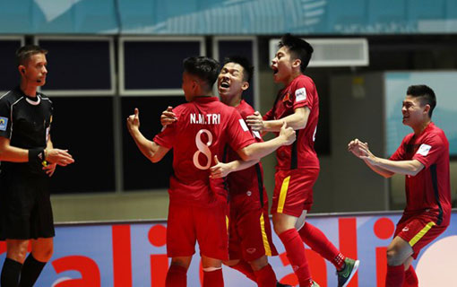 Coupe du Monde de Futsal (football en salle) de la FIFA 2016 : Le Viêt-Nam écrit son histoire (Viêt-Nam 4, Guatemala 2)