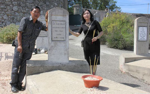 La Voulte-sur-Rhône - Ils viennent du Vietnam pour retrouver leur grand-père… mort en 1945 en Ardèche
