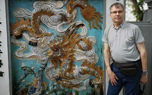 Un artiste plasticien albigeois au Vietnam