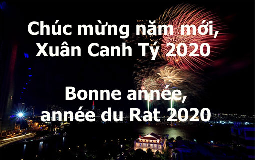 Chúc mừng năm mới, Xuân Canh Tý 2020 - Bonne année, année du Rat 2020