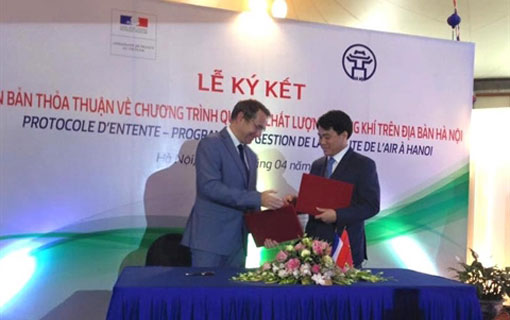 France-Vietnam : des accords pour lutter contre la pollution de l’air à Hanoi