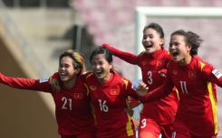 Pour la première fois, l'équipe féminine de football du Vietnam a remporté le billet historique pour la phase finale de Coupe du monde féminine de football