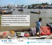 Des scientifiques prédisent que Can Tho au Vietnam sera largement inondée d'ici 2100