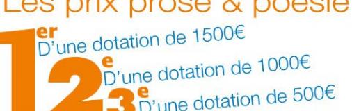 Concours littéraire ouvert à tous les francophones 