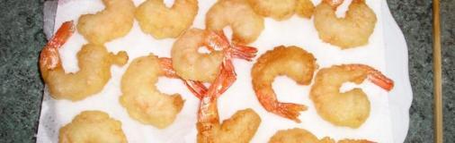 Beignets de crevettes 