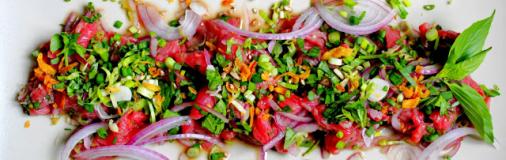 Tartare Vietnamien De Langue De Chat
