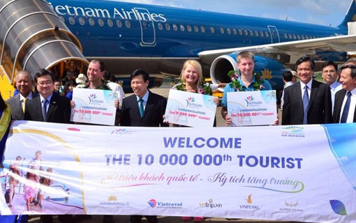 Le Vietnam a dépassé les 10 millions de visiteurs internationaux
