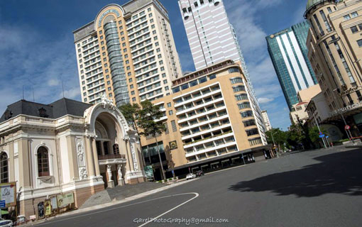 Le photographe français Alexandre Garel immortalise les rues vides de Saigon, en cette période de distanciation sociale et de confinement Le photographe français Alexandre Garel immortalise les rues vides de Saigon, en cette période de distanciation sociale et de confinement