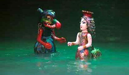 Rhône. « Andersen au Vietnam » : des marionnettes sur l’eau