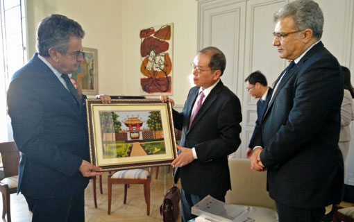 L’ambassadeur du Vietnam, en visite à Poitiers