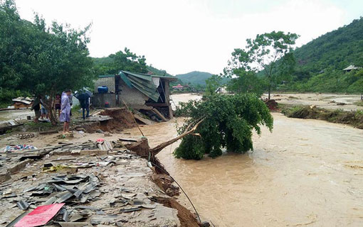 Gestion des catastrophes - Le Vietnam mobilise 600.000 militaires pour faire face à la tempête tropicale Gestion des catastrophes - Le Vietnam mobilise 600.000 militaires pour faire face à la tempête tropicale