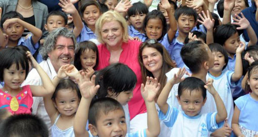 Christina Noble : au Vietnam, on l’appelle Mama Tina Christina Noble : au Vietnam, on l’appelle Mama Tina