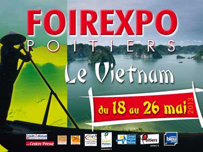 Le Vietnam et les artisans en vedette à la Foirexpo de Poitiers Le Vietnam et les artisans en vedette à la Foirexpo de Poitiers