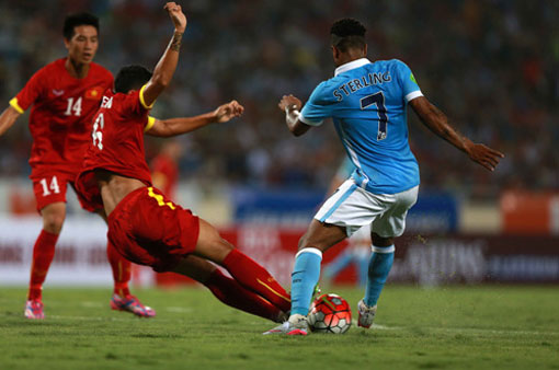 Foot Amical: Manchester City étrille le Vietnam 8-1