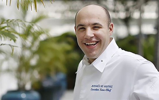 Mickaël Le Calvez apporte sa touche culinaire française au Vietnam Mickaël Le Calvez apporte sa touche culinaire française au Vietnam