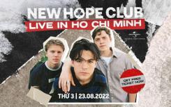 Le boys band britannique New Hope Club organisera une vitrine musicale à HCM Ville
