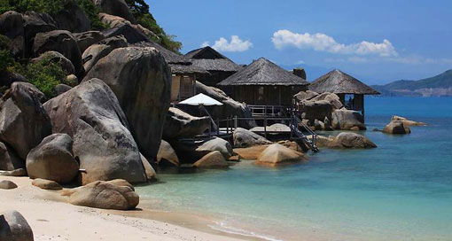 Les sentiers du Six Senses de Ninh Vân Bay Les sentiers du Six Senses de Ninh Vân Bay