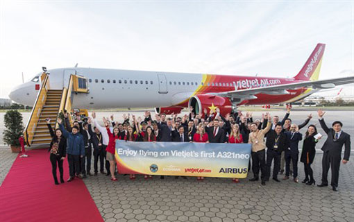 Vietjet reçoit son premier A321neo Vietjet reçoit son premier A321neo