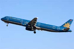 Vietnam Airlines atterrit à Macao Vietnam Airlines atterrit à Macao