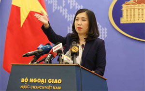 Le Vietnam condamne les activités illégales de la Chine à Hoàng Sa et Truong Sa Le Vietnam condamne les activités illégales de la Chine à Hoàng Sa et Truong Sa