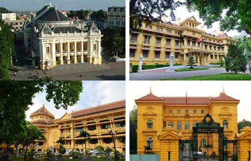 Hanoi et ses monuments de l’architecture française