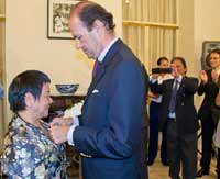 Vietnam-France : la Légion d'honneur pour une Vietnamienne Vietnam-France : la Légion d'honneur pour une Vietnamienne