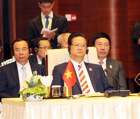 Le Premier ministre Nguyên Tân Dung au 25e Sommet de l'ASEAN