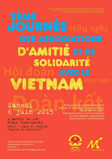 6/6: Journée des Associations - Mairie de Montreuil La journée des associations d’amitié et de solidarité avec le Vietnam 6/6: Journée des Associations - Mairie de Montreuil La journée des associations d’amitié et de solidarité avec le Vietnam
