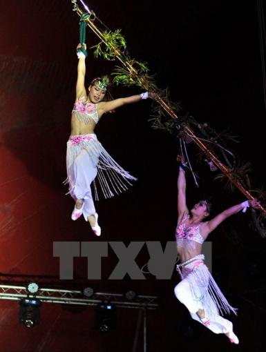 Quand le cirque vietnamien se produit à l’étranger Quand le cirque vietnamien se produit à l’étranger