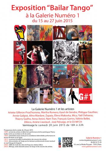 Venez prendre un pot de l'amitié au vernissage de "Bailar Tango" (exposition du 15 au 27 juin) avec l’artiste-peintre vietnamienne primée Nguyên Nam Trân - ce samedi 20 juin 2015 entre 18h et 22h, à la Galerie numéro 1, la petite galerie des grands talent Venez prendre un pot de l'amitié au vernissage de "Bailar Tango" (exposition du 15 au 27 juin) avec l’artiste-peintre vietnamienne primée Nguyên Nam Trân - ce samedi 20 juin 2015 entre 18h et 22h, à la Galerie numéro 1, la petite galerie des grands talent