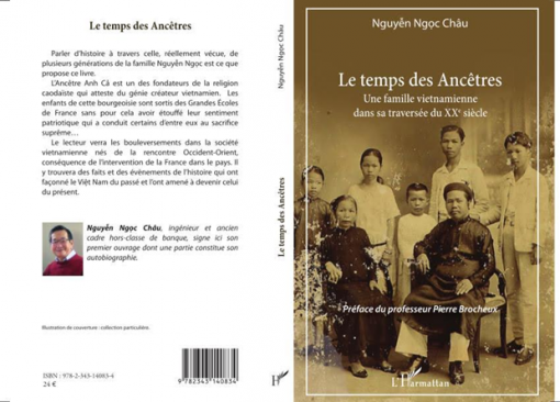 Parution du livre « LE TEMPS DES ANCÊTRES. Une famille vietnamienne dans sa traversée du XXe siècle » de Nguyen Ngoc Châu, préfacé par le professeur Pierre Brocheux 