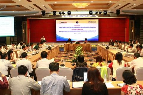 Colloque sur la lutte contre les maladies émergentes du 12 mai 2015 au Vietnam Colloque sur la lutte contre les maladies émergentes du 12 mai 2015 au Vietnam
