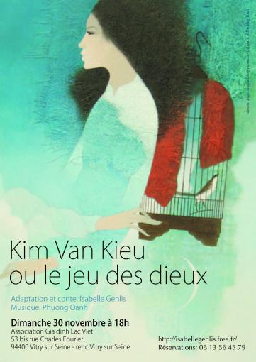 Le Kim Van Kieu ou le jeu des dieux - Association Lac Viet de Vitry le Dimanche 30 novembre 2014