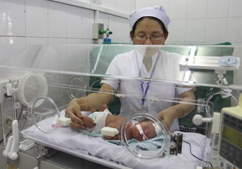 L'OMS lance une campagne de soin des nouveau-nés au Vietnam