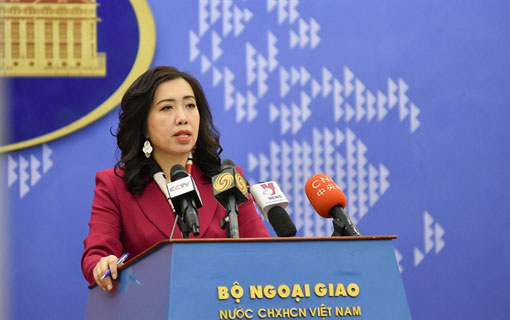 L'appel à la retenue et à la résolution pacifique des différends souligné dans le code de conduite en mer Orientale, a remarqué la porte-parole du ministère vietnamien des Affaires étrangère