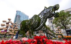 "Adieu buffle, bonjour tigre" ("Bye-bye buffalo, hello tiger", texte par Ray Kuschert, un Australien vivant à Ho Chi Minh Ville) "Adieu buffle, bonjour tigre" ("Bye-bye buffalo, hello tiger", texte par Ray Kuschert, un Australien vivant à Ho Chi Minh Ville)