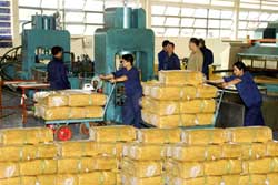 Caoutchouc : Exportations record de caoutchouc au Vietnam