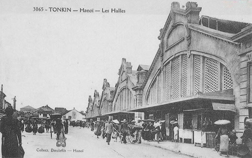 Le marché de Đồng Xuân Le marché de Đồng Xuân