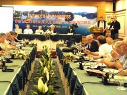 Le 6e congrès des Plus Belles Baies à Halong au Vietnam Le 6e congrès des Plus Belles Baies à Halong au Vietnam